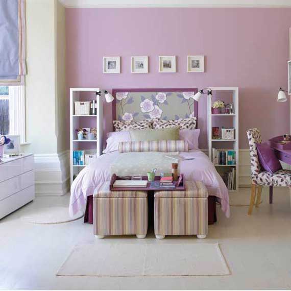 Cute-Purple-Pink-Girls-Bedroom-Design-Ideas